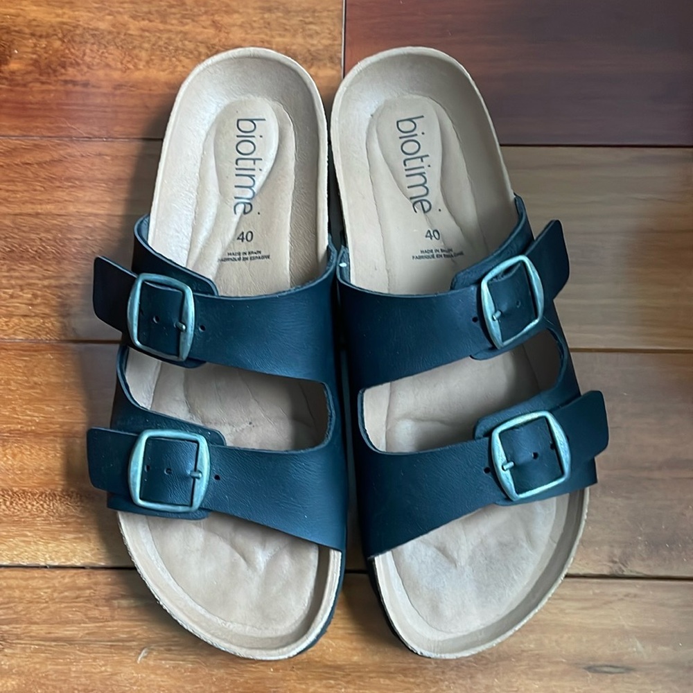 Biotime black Carlin sandal New